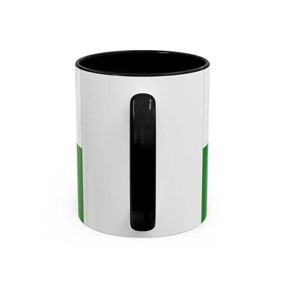 Flag of Wesermarsch Germany - Accent Coffee Mug - Go Mug Yourself