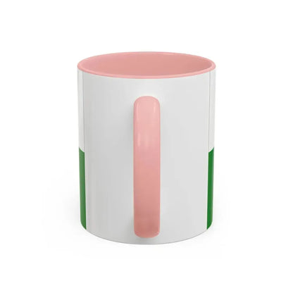 Flag of Wesermarsch Germany - Accent Coffee Mug - Go Mug Yourself