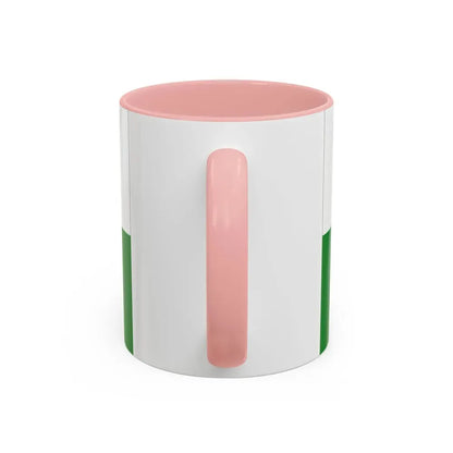 Flag of Wesermarsch Germany - Accent Coffee Mug - Go Mug Yourself