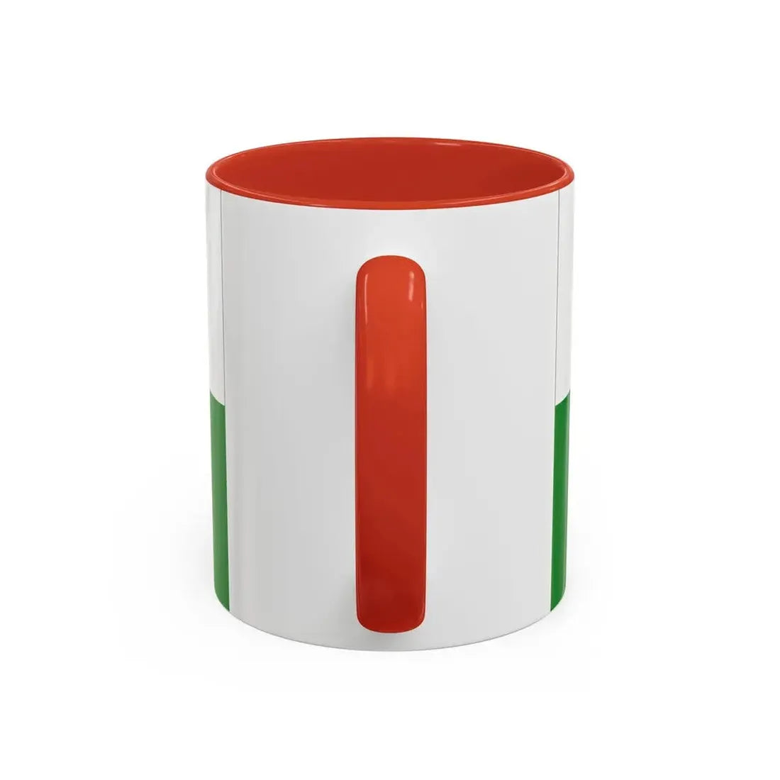 Flag of Wesermarsch Germany - Accent Coffee Mug - Go Mug Yourself