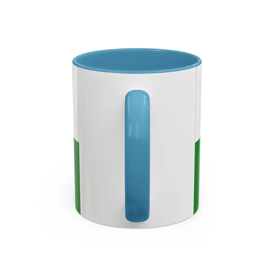 Flag of Wesermarsch Germany - Accent Coffee Mug - Go Mug Yourself