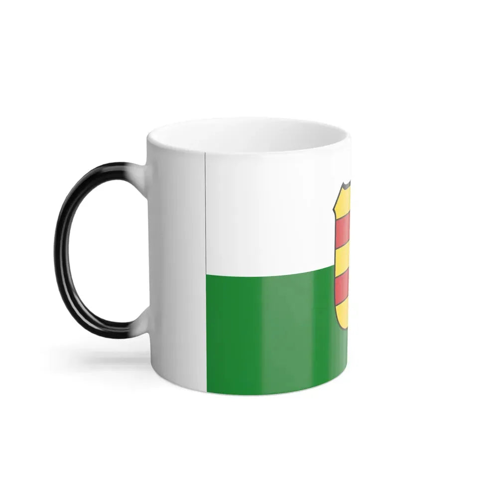 Flag of Wesermarsch Germany - Color Changing Coffee Mug - Go Mug Yourself