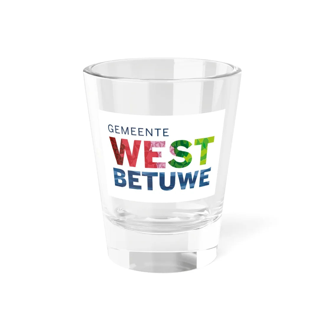 Flag of West Betuwe (Netherlands) Shot Glass 1.5oz 1.5oz - Go Mug Yourself