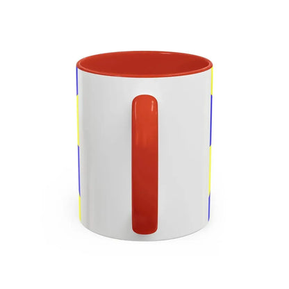 Flag of West Flanders Belgium - Accent Coffee Mug - Go Mug Yourself