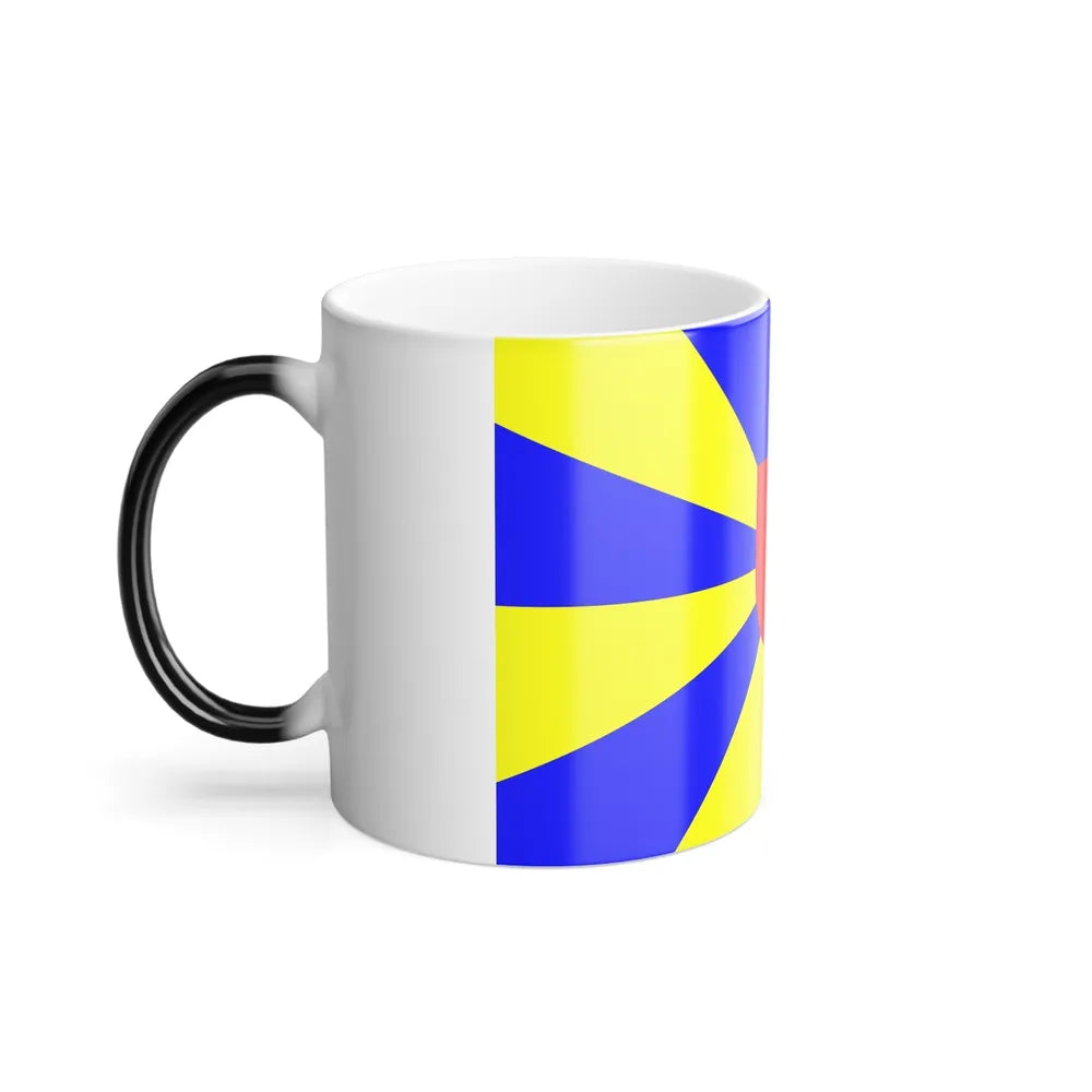 Flag of West Flanders Belgium - Color Changing Coffee Mug-Go Mug Yourself