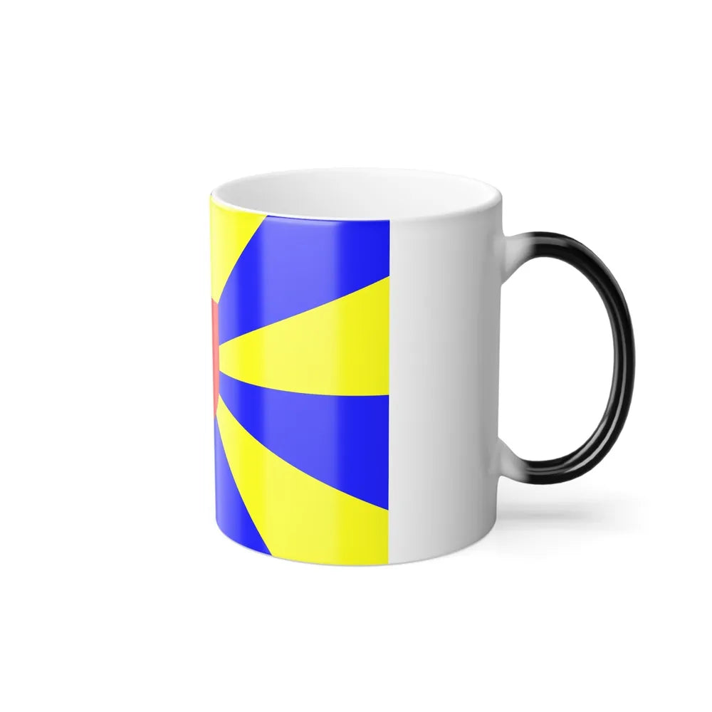 Flag of West Flanders Belgium - Color Changing Coffee Mug-Go Mug Yourself