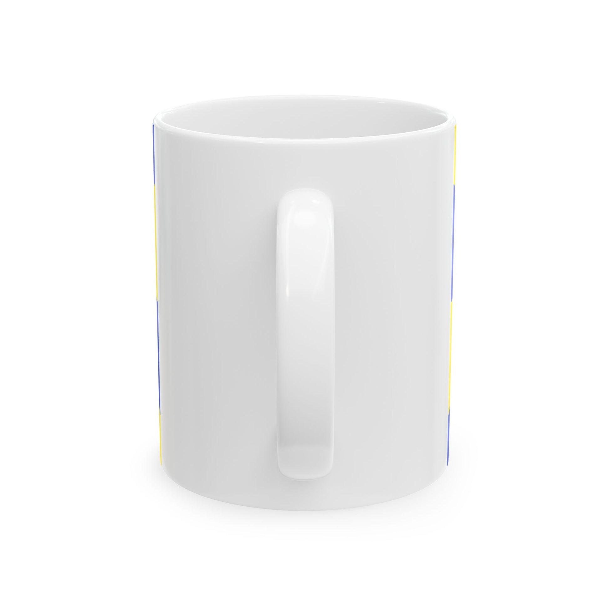 Flag of West Flanders (Belgium) White Coffee Mug-Go Mug Yourself