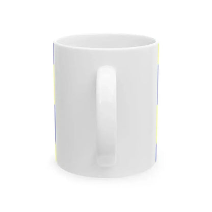 Flag of West Flanders Belgium - White Coffee Mug - Go Mug Yourself