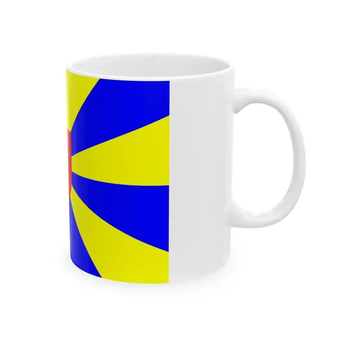 Flag of West Flanders Belgium - White Coffee Mug - Go Mug Yourself