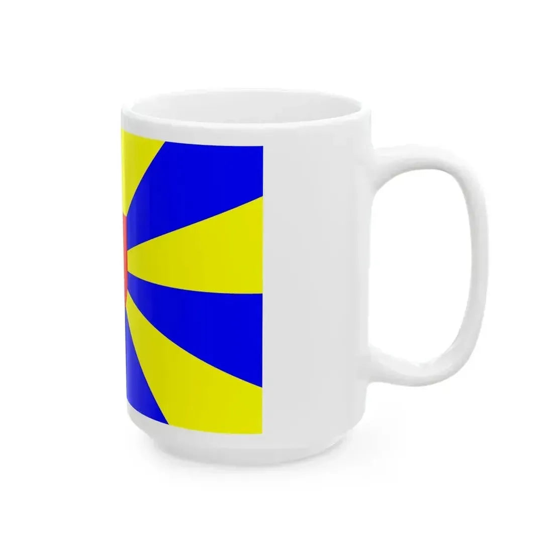Flag of West Flanders Belgium - White Coffee Mug - Go Mug Yourself