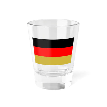 Flag of West Germany Flag of Germany 1990-1996 (Germany) Shot Glass 1.5oz 1.5oz - Go Mug Yourself