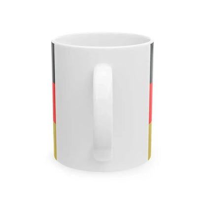 Flag of West Germany Flag of Germany 1990-1996 (Germany) White Coffee Mug - Go Mug Yourself