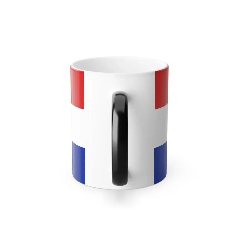 Flag of West Herzegovina Canton Bosnia and Herzegovina - Color Changing Coffee Mug - Go Mug Yourself