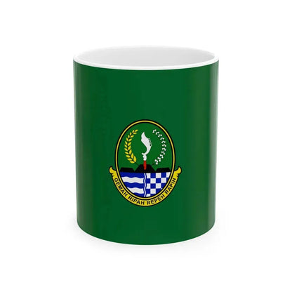 Flag of West Java Indonesia - White Coffee Mug 11oz - Go Mug Yourself