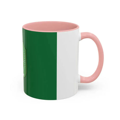 Flag of West Kalimantan Indonesia - Accent Coffee Mug - Go Mug Yourself