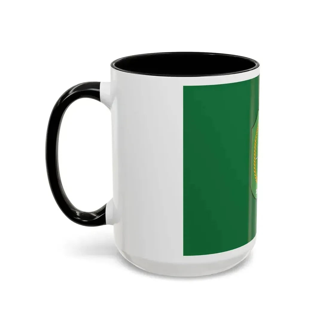 Flag of West Kalimantan Indonesia - Accent Coffee Mug - Go Mug Yourself