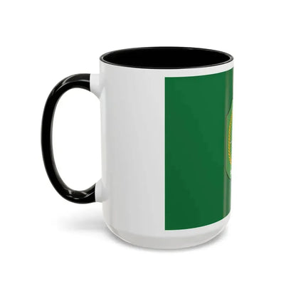 Flag of West Kalimantan Indonesia - Accent Coffee Mug - Go Mug Yourself