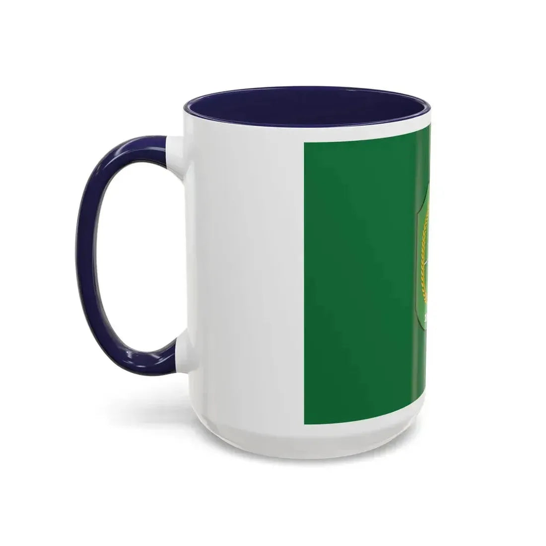 Flag of West Kalimantan Indonesia - Accent Coffee Mug - Go Mug Yourself