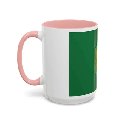 Flag of West Kalimantan Indonesia - Accent Coffee Mug - Go Mug Yourself