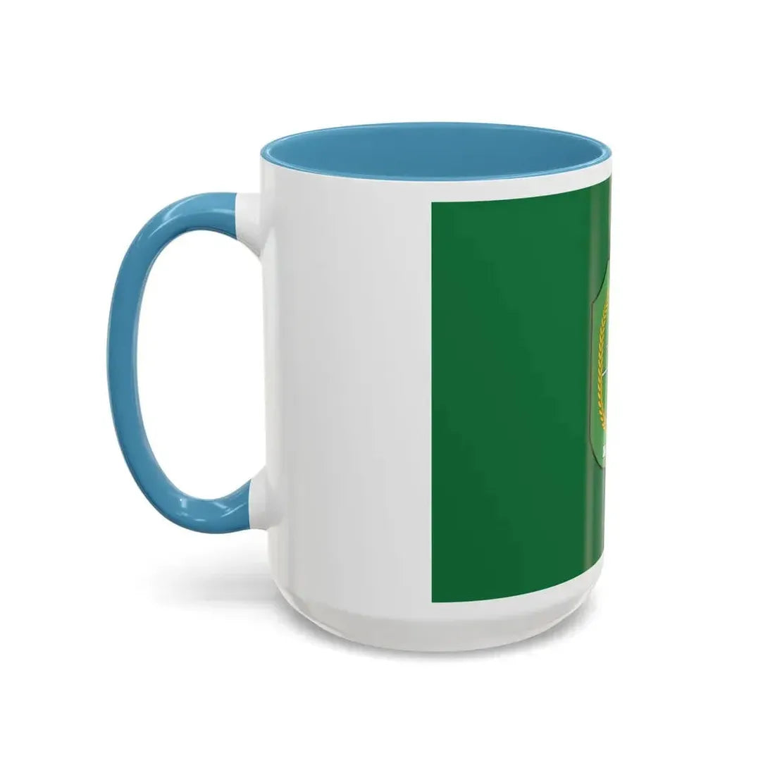 Flag of West Kalimantan Indonesia - Accent Coffee Mug - Go Mug Yourself