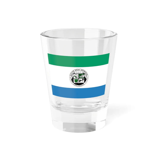Flag of West Memphis Arkansas (United States) Shot Glass 1.5oz 1.5oz - Go Mug Yourself