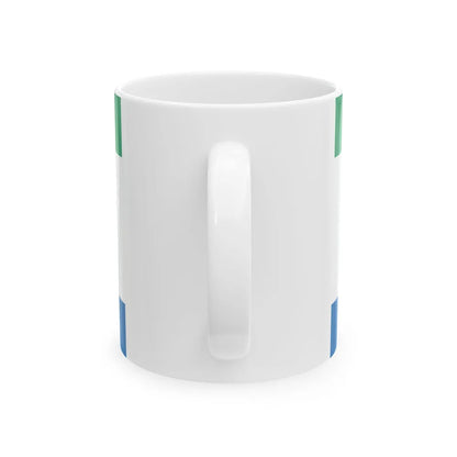 Flag of West Memphis Arkansas (United States) White Coffee Mug - Go Mug Yourself