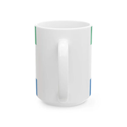 Flag of West Memphis Arkansas (United States) White Coffee Mug - Go Mug Yourself