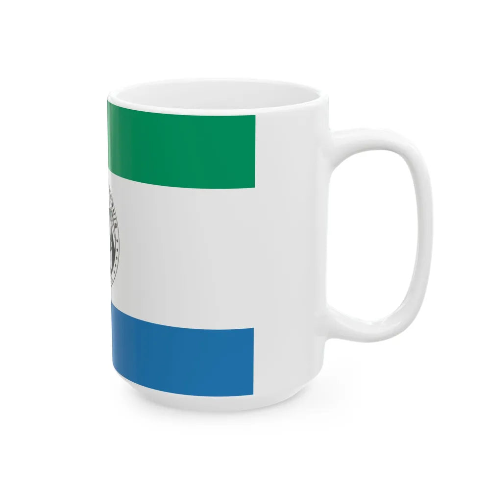 Flag of West Memphis Arkansas (United States) White Coffee Mug - Go Mug Yourself