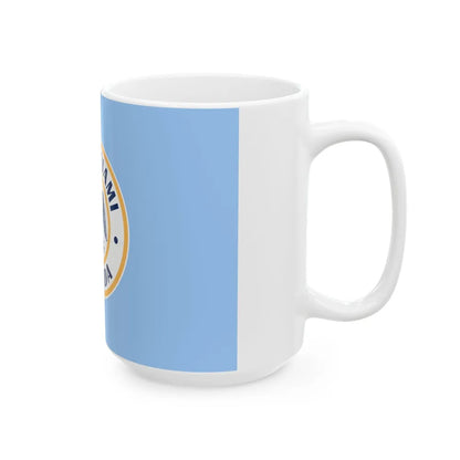 Flag of West Miami Florida (United States) White Coffee Mug - Go Mug Yourself