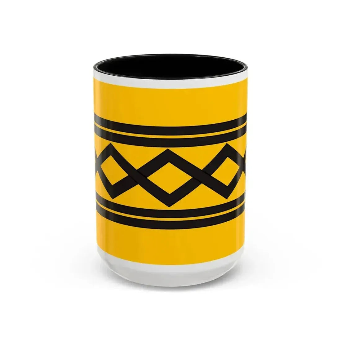 Flag of West Midlands County UK - Accent Coffee Mug 15oz Black - Go Mug Yourself
