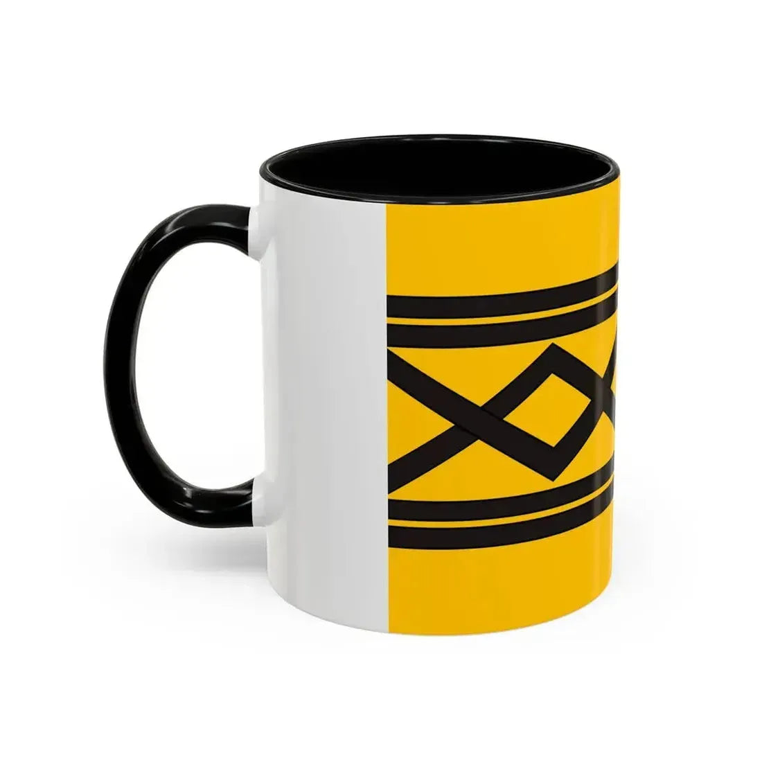 Flag of West Midlands County UK - Accent Coffee Mug - Go Mug Yourself