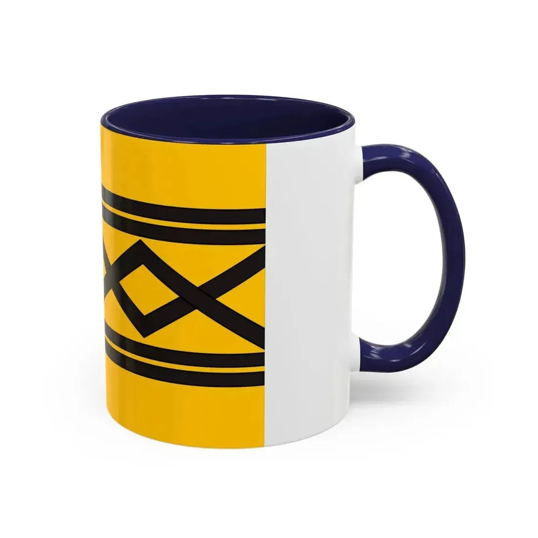 Flag of West Midlands County UK - Accent Coffee Mug - Go Mug Yourself