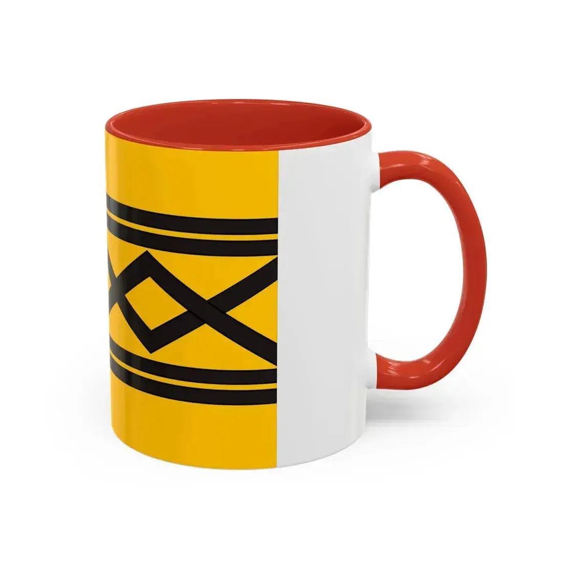 Flag of West Midlands County UK - Accent Coffee Mug - Go Mug Yourself