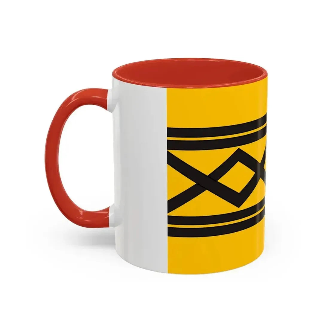 Flag of West Midlands County UK - Accent Coffee Mug - Go Mug Yourself