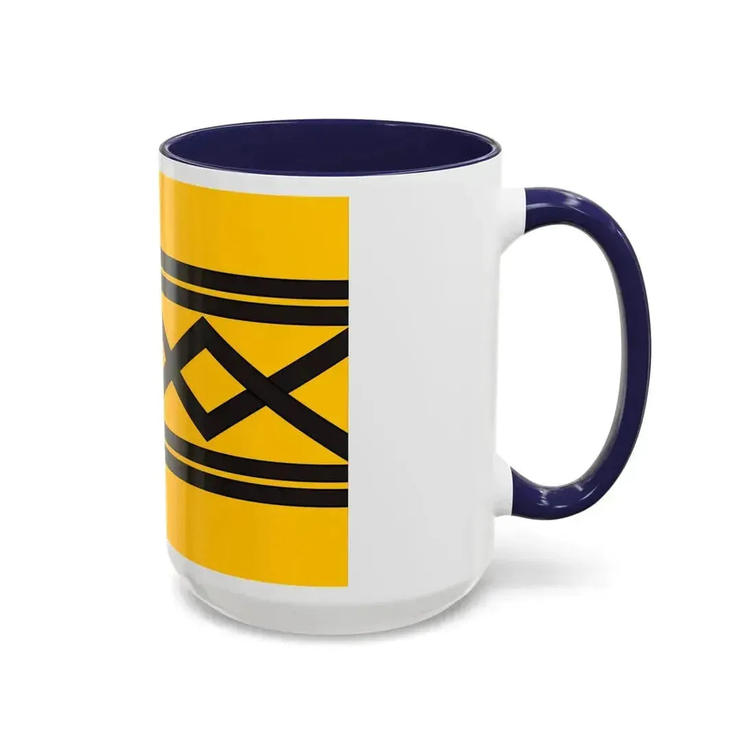Flag of West Midlands County UK - Accent Coffee Mug - Go Mug Yourself