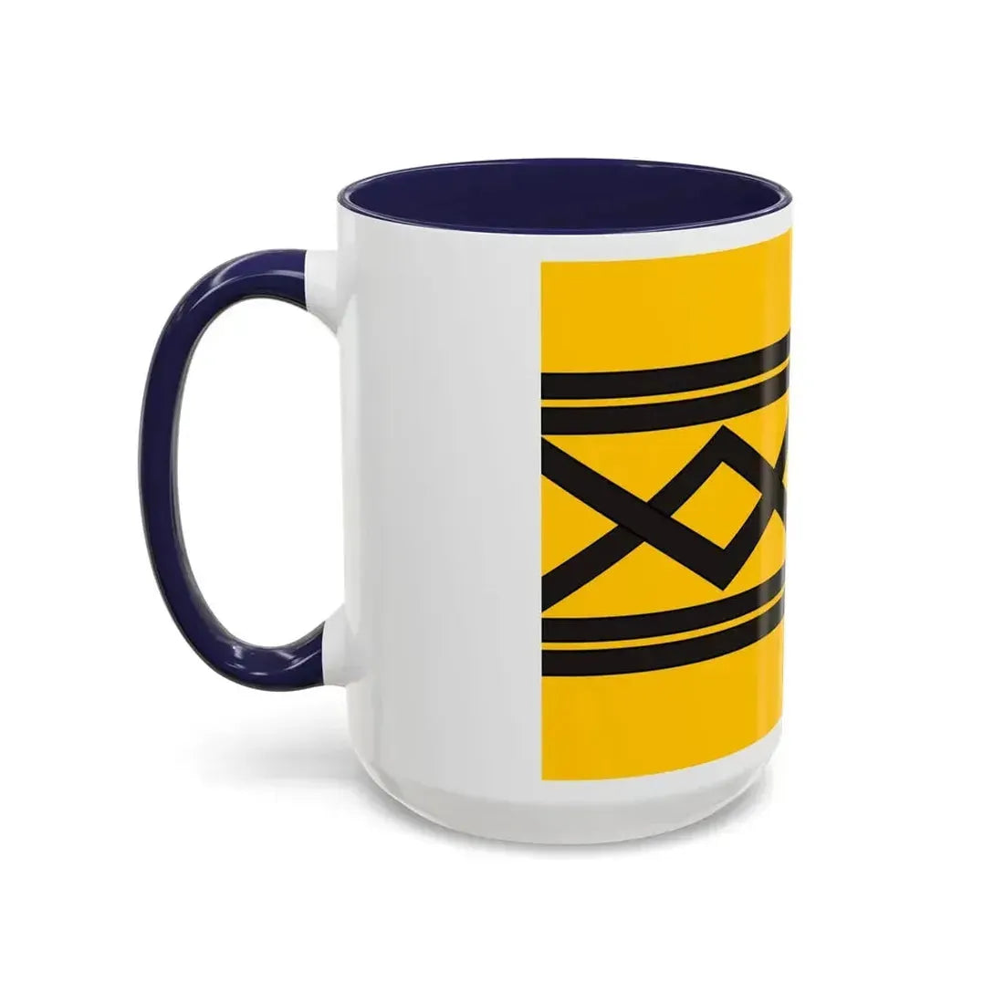 Flag of West Midlands County UK - Accent Coffee Mug - Go Mug Yourself