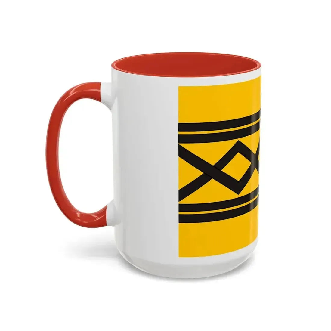 Flag of West Midlands County UK - Accent Coffee Mug - Go Mug Yourself