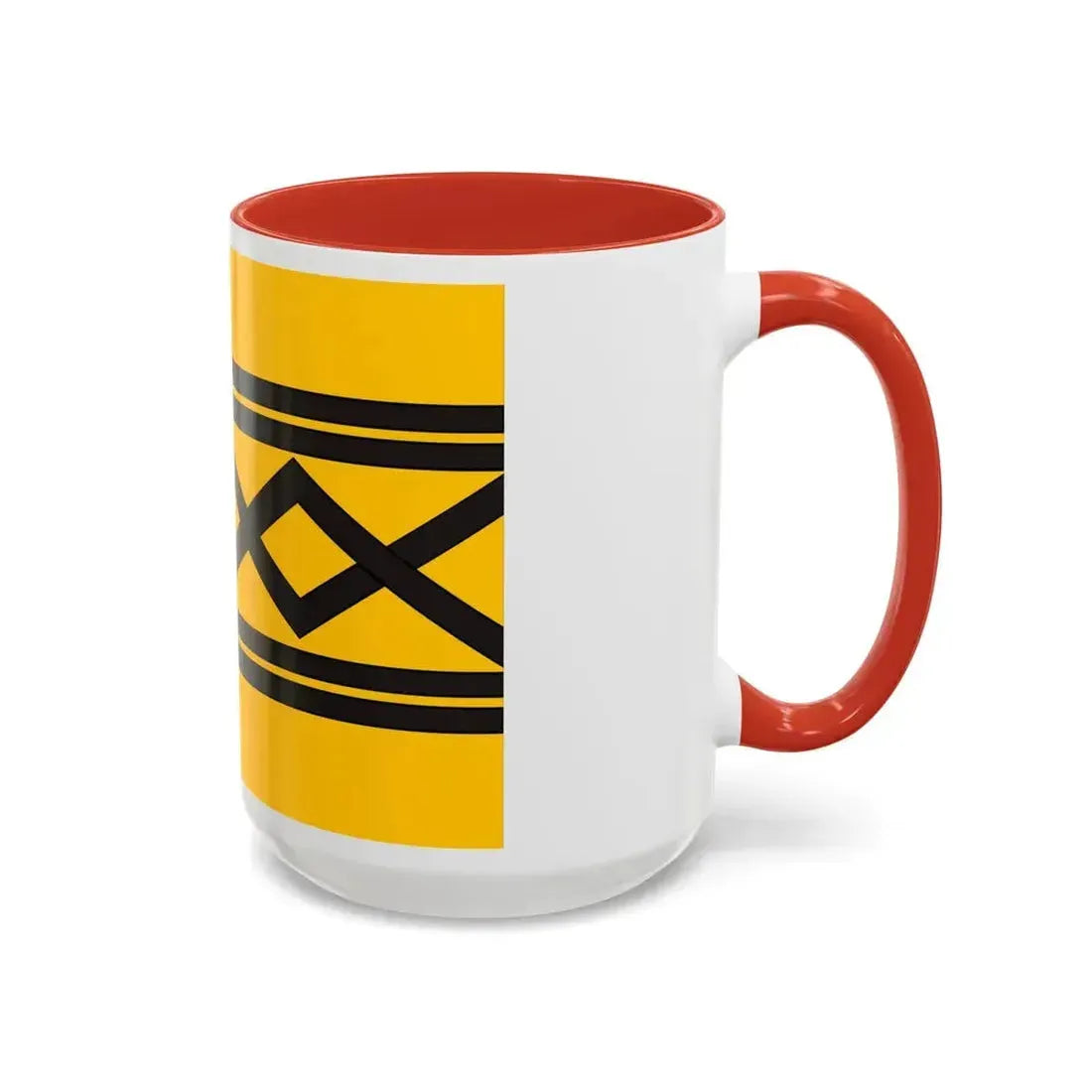 Flag of West Midlands County UK - Accent Coffee Mug - Go Mug Yourself