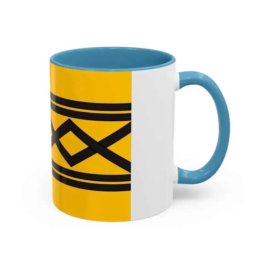 Flag of West Midlands County UK - Accent Coffee Mug - Go Mug Yourself