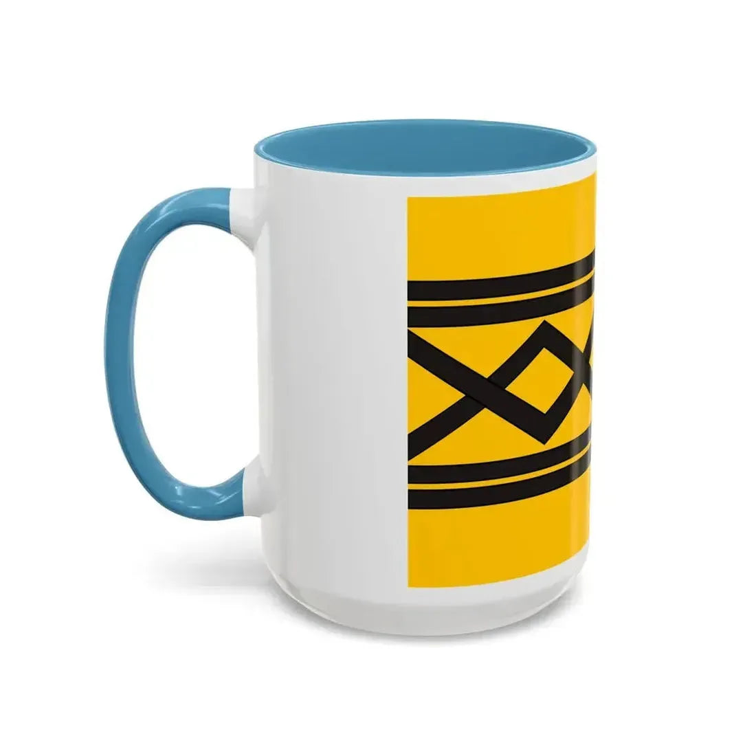 Flag of West Midlands County UK - Accent Coffee Mug - Go Mug Yourself