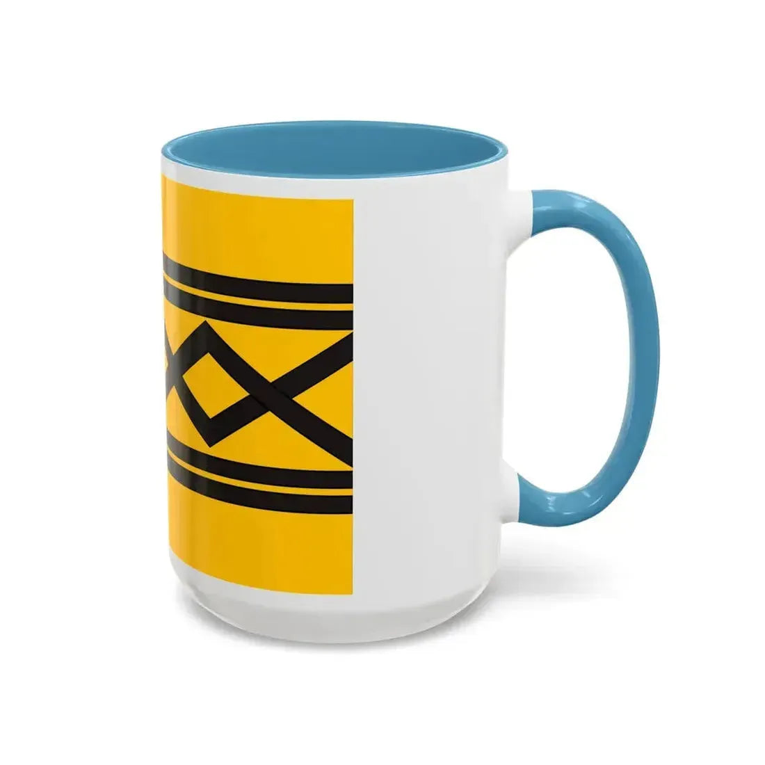 Flag of West Midlands County UK - Accent Coffee Mug - Go Mug Yourself