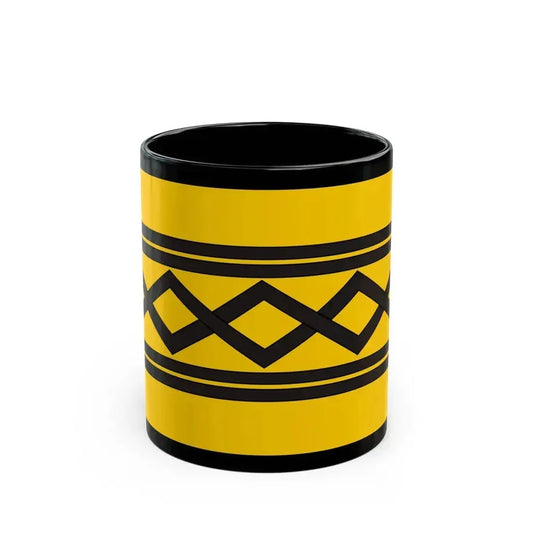 Flag of West Midlands County UK - Black Coffee Mug 11oz - Go Mug Yourself
