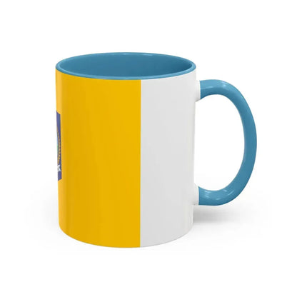 Flag of West Nusa Tenggara Indonesia - Accent Coffee Mug - Go Mug Yourself