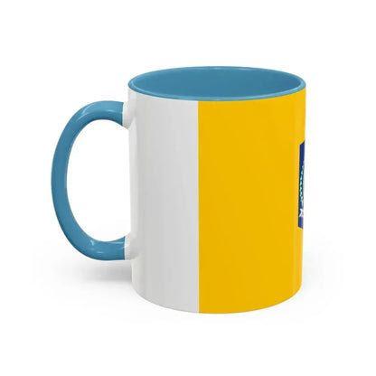 Flag of West Nusa Tenggara Indonesia - Accent Coffee Mug - Go Mug Yourself