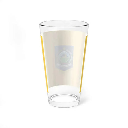 Flag of West Nusa Tenggara Indonesia - Pint Glass 16oz - Go Mug Yourself