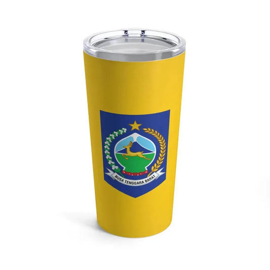 Flag of West Nusa Tenggara Indonesia - Tumbler 20oz 20oz - Go Mug Yourself