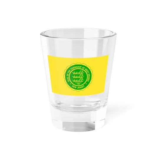 Flag of West Orange New Jersey (United States) Shot Glass 1.5oz 1.5oz - Go Mug Yourself