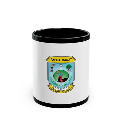 Flag of West Papua Indonesia - Black Coffee Mug 11oz - Go Mug Yourself