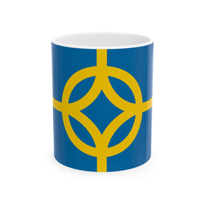 Flag of West Plains Missouri (United States) White Coffee Mug 11oz - Go Mug Yourself