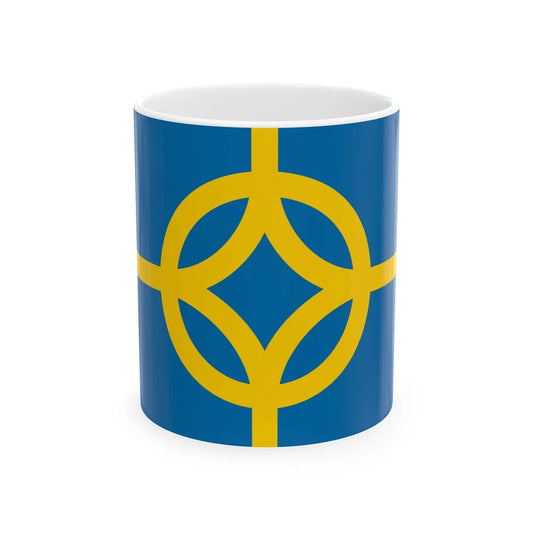 Flag of West Plains Missouri (United States) White Coffee Mug 11oz - Go Mug Yourself